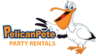 Pelican Pete Party Rentals Logo