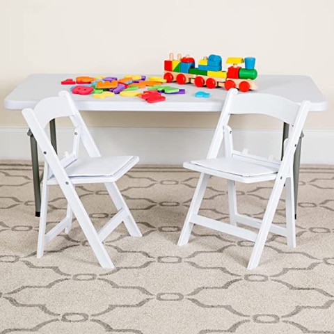 Kids table and chairs rental